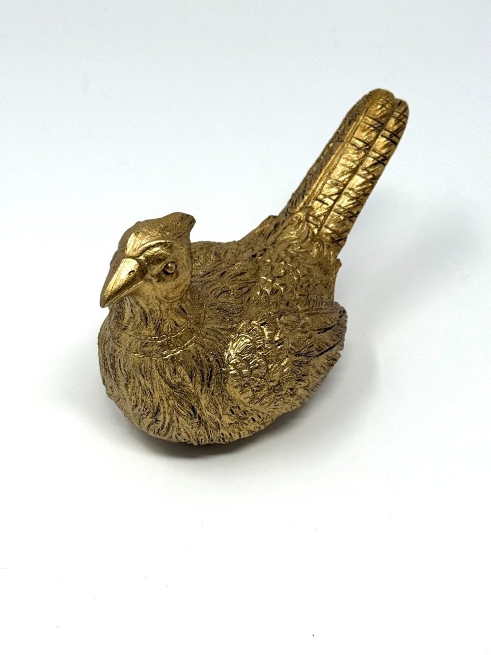 2026 Target Bullseye Bronze/Gold Colored Resin 4" Pheasant Figurine Fall NEW